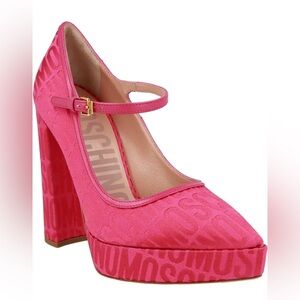 NWT Moschino Pink Women's Heels size 8